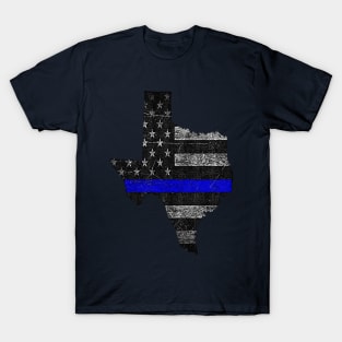 Texas Thin Blue Line T-Shirt